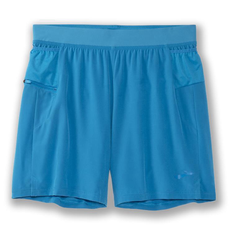 Brooks Sherpa 7 2-In-1 Löparshorts Herr 298756-FRC Blå
